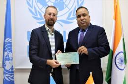 India Contributes US$ 5 Million to UNRWA in Support of Palestine Refugees