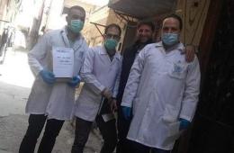 Anti-Coronavirus Drive Held in AlAyedeen Camp