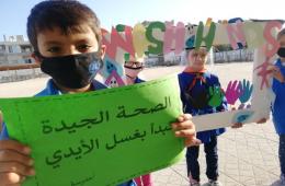 Palestine Refugee Agency Celebrates Global Handwashing Day in Syria 