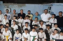 10 Children from Palestinian Refugee Camp of AlNeirab Win Black Belt in Karate Contest 