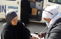 900 Patients Receive Treatment at UNRWA Clinic in Yarmouk Camp