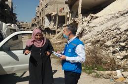 UNHCR Delegation Shows Up in Yarmouk Camp