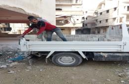 UNRWA Starts Clinic Rehabilitation in Yarmouk Camp