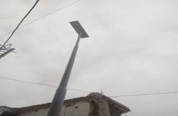 Street Lighting Initiative Launched in Deraa Camp