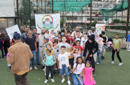 Eid Celebration Held by Palestinians from Syria in Lebanon
