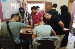 Palestine Embassy Finalizes Passport Procedures in Syria Dispalcement Camps