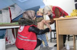 Red Crescent Embarks on Humanitarian Initiative in Palestinian Refugee Camps in Syria