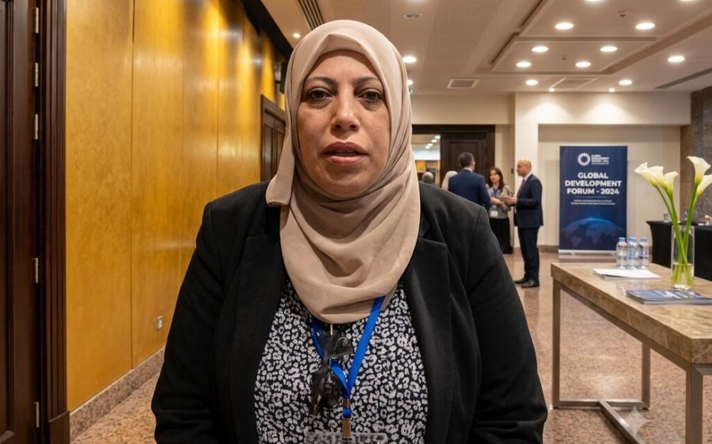 مسؤولة إدارة جبر الضرر في الهيئة الوطنية للعدالة الانتقالية، ياسمين المشعان